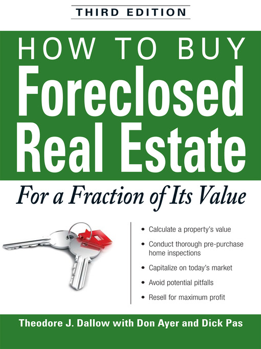 Title details for How to Buy Foreclosed Real Estate by Theodore J Dallow - Available